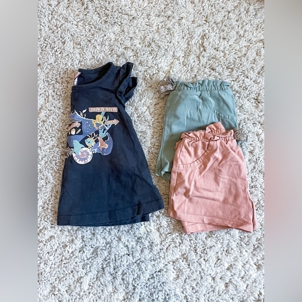 Tommy Bahama‎ | Baby Girl Shorts Outfit